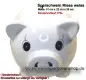 Preview: Sparschwein mit Beschriftung Riesen Spardose Nr. 2 Keramik 179a B Preview: Sparschwein mit Beschriftung Riesen Spardose Nr. 2 Keramik 179a B